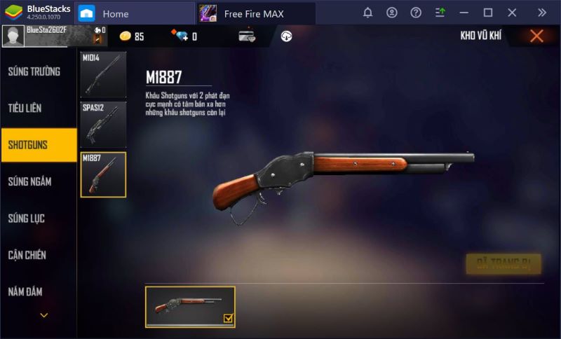 cay-sung-m1887-mang-suc-manh-khung-trong-game-free-fire Cây súng M1887 mang sức mạnh khủng trong game Free Fire