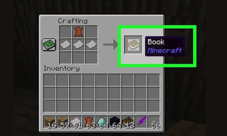 che-tao-nguyen-lieu-lam-sach-phu-phep-minecraft Chế tạo nguyên liệu làm sách phù phép Minecraft