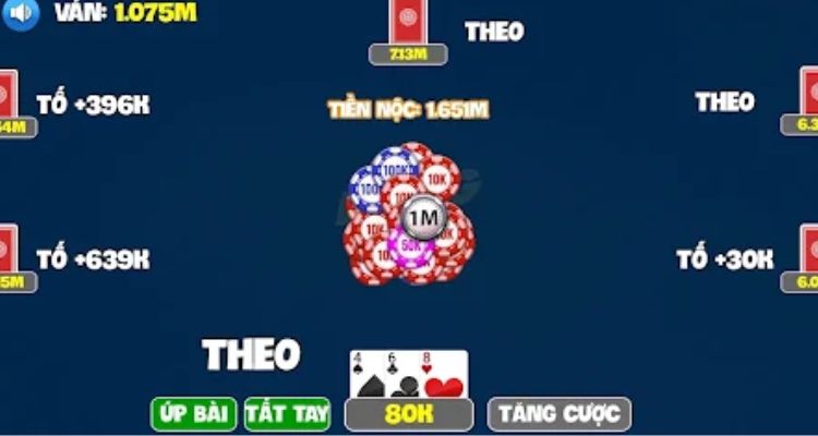 Chơi bài Liêng tại game bài đổi thưởng Vip79