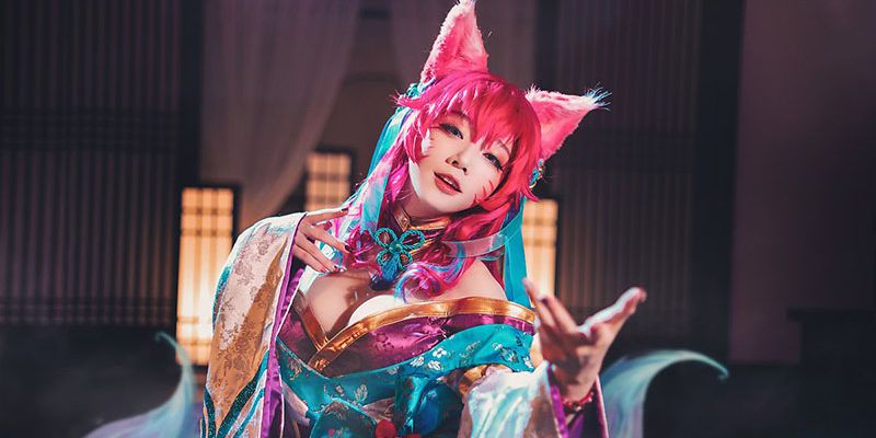 cosplay Ahri hoa linh lục địa (4)
