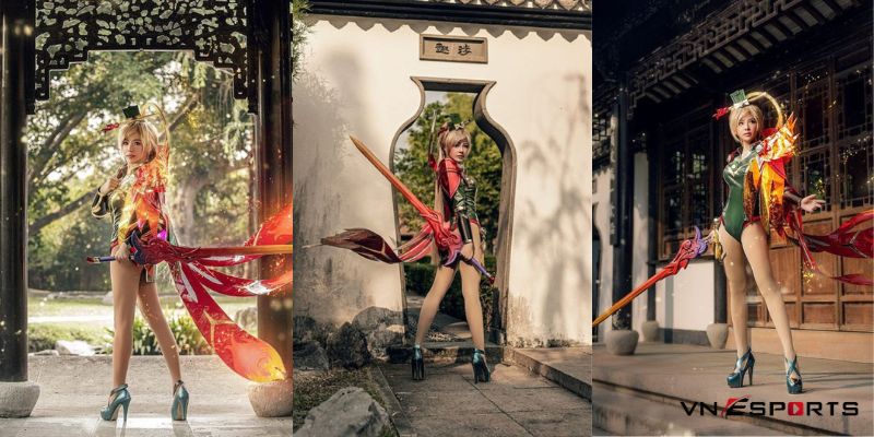 copslay-butterfly-phuong-cuu-thien-2 Đôi chân dài miên man khi cosplay Butterfly