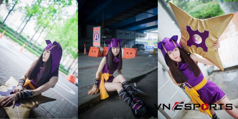 copslay-kennen-7 Nét mặt hiền lành của nữ coser khi cosplay Kennen