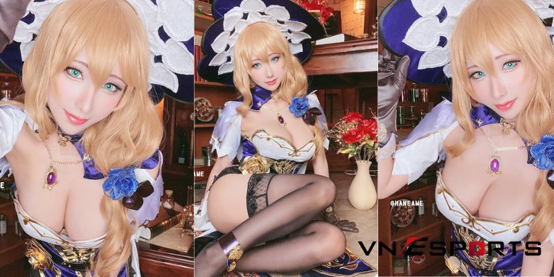 copslay-lisa-boi-nu-haneame-3 cosplay Lisa từ nữ coser Haneame (1)