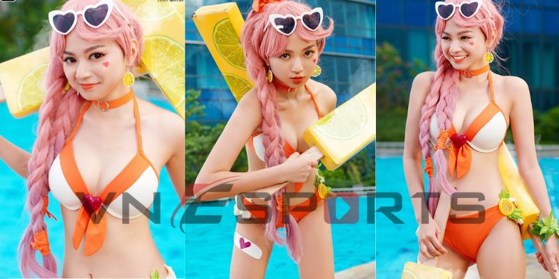cosplay-airi-tiec-bai-bien-1 Chi Củ Cải cosplay Airi tiệc bãi biển siêu cuốn hút