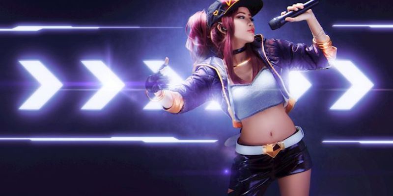 cosplay-akali-kda-3 Cosplay Akali sao nhạc pop