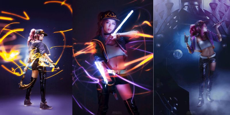 cosplay-akali-kda-5 Akali cosplay sexy popstar