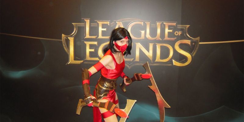 cosplay-akali-lol-2 Cosplay Akali tham dự sự kiện lmht