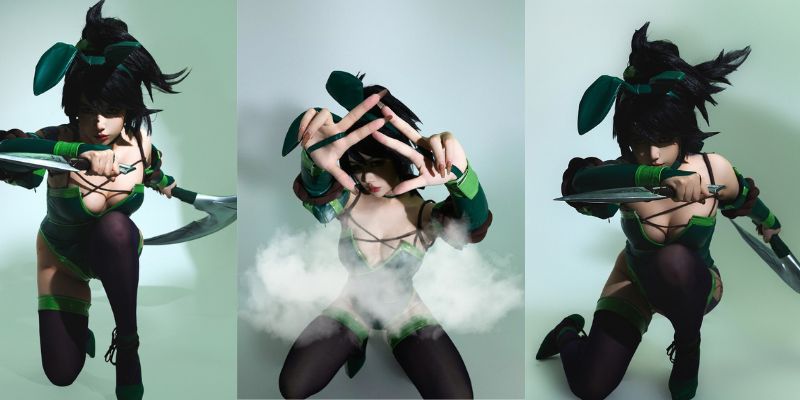 cosplay-akali-tho-ngoc-2 Cosplay Akali thỏ ngọc tâm hồn tràn viền