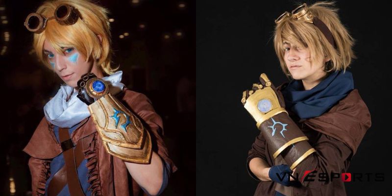 cosplay-ezreal-mac-dinh-31 cosplay ezreal với gương mặt năng động