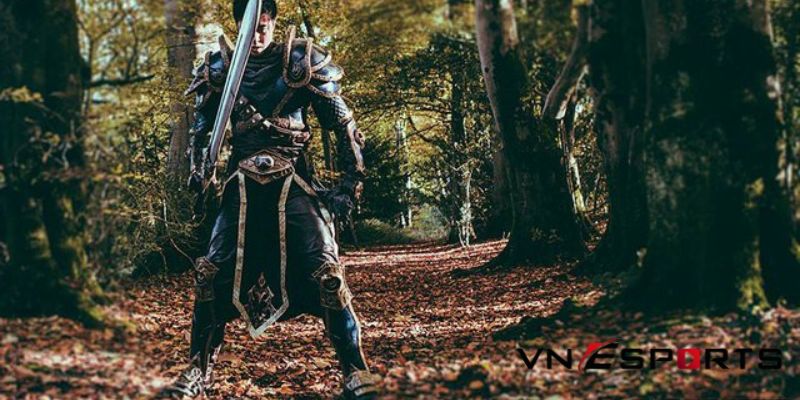 cosplay-garen-boi-coser-kenny-chan-3 cosplay Garen trong tư thế chiến đấu