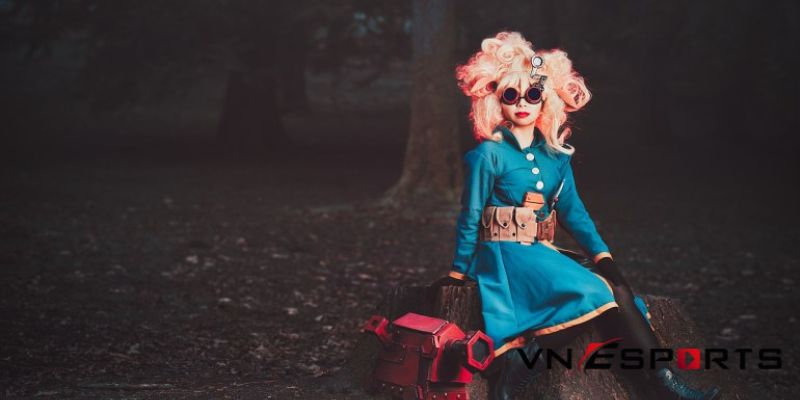 cosplay-heimerdinger-nu-gioi-3 cosplay heimerdinger với phong thái ngưỡi mẫu ảnh