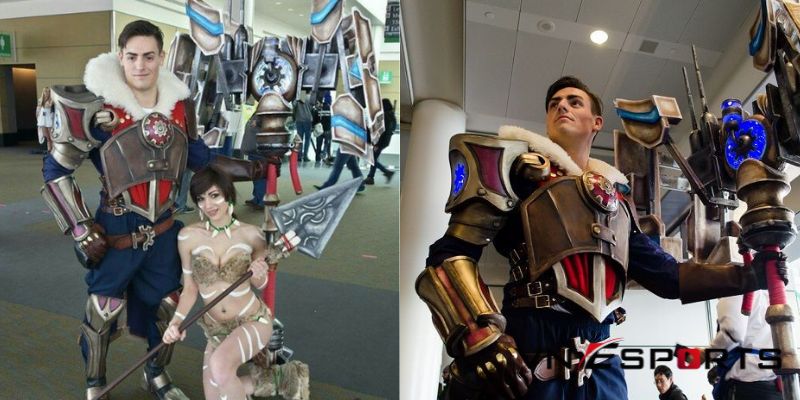 cosplay-jayce-mac-dinh-1 cosplay Jayce bản mặc định tại sự kiện