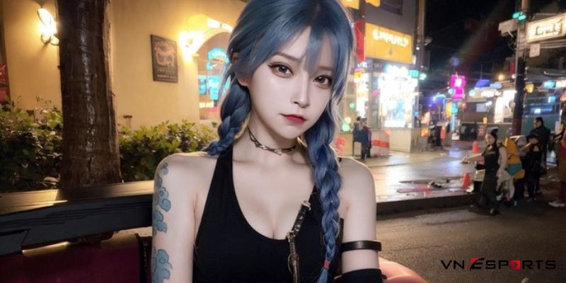 cosplay-jinx-ve-dep-thien-than Cosplay Jinx với nét đẹp dễ mến