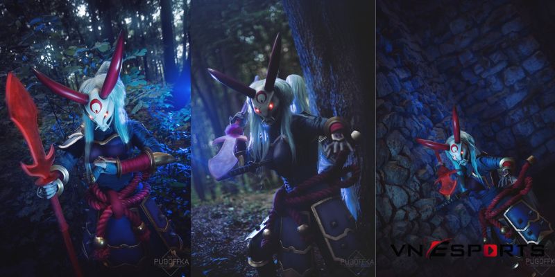 cosplay-kalista-huyet-nguyet-3 tạo dáng chụp ảnh khi cosplay kalista