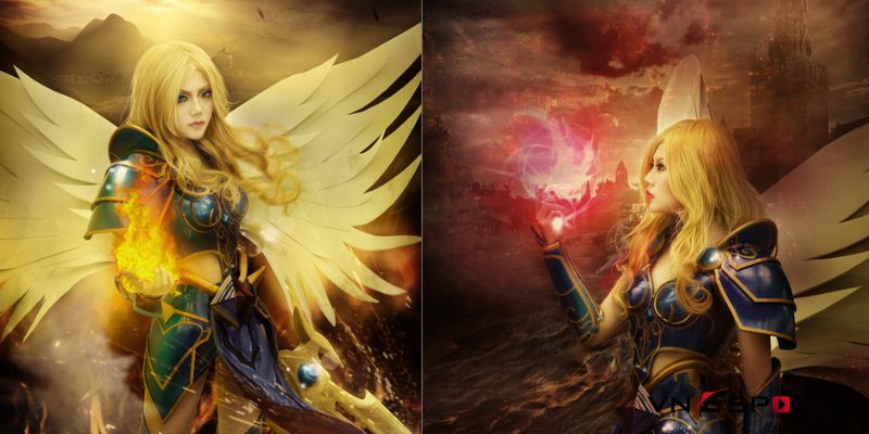 cosplay-kayle-phien-ban-nu-4 cosplay kayle chiến thần phiên bản nữ