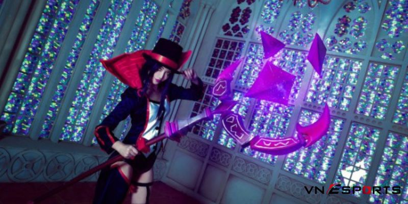 cosplay-leblanc-ao-thuat-gia-3 Cây quyền trượng phép màu khi cosplay Leblanc