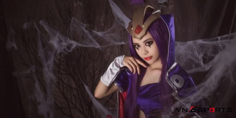 cosplay-leblanc-qua-den-1 cosplay leblanc với tơ nhện