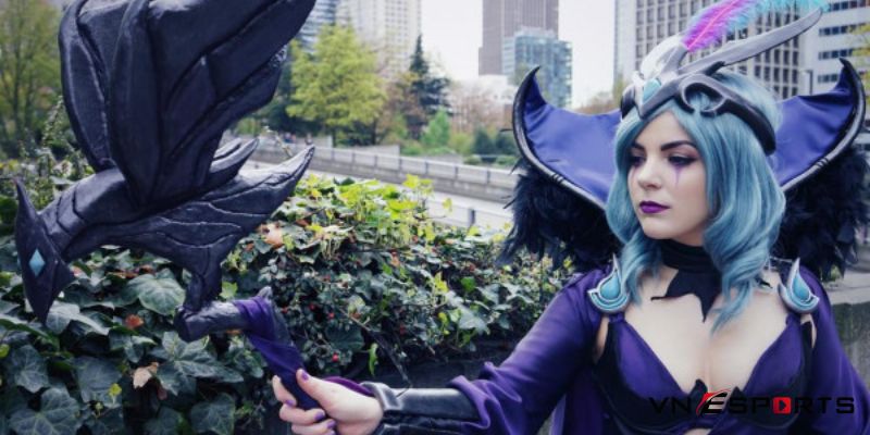 cosplay-leblanc-qua-den-4 Cosplay Leblanc quạ đen u ám lol