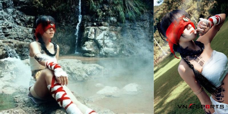 cosplay-lee-sin-nu-gioi-5 Cosplay Lee Sin với núi non cực đẹp