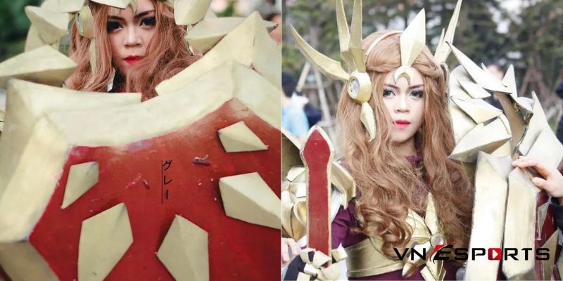 cosplay-leona-binh-minh-ruc-ro-3 cosplay leona xinh đẹp từ coser Phương Anh