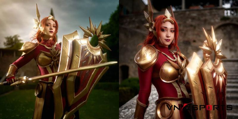 cosplay-leona-chien-than cosplay leona chiến thần cực ngầu