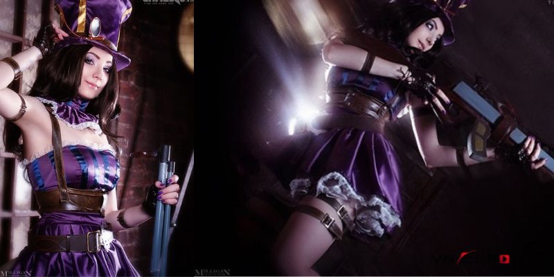 cosplay-lien-minh-tuong-caitlyn cosplay liên minh huyền thoại tướng Caitlyn