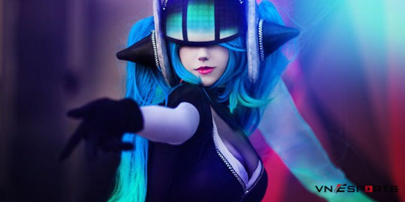 cosplay-lien-minh-tuong-sona-4 Copslay lmht Sona giả lập