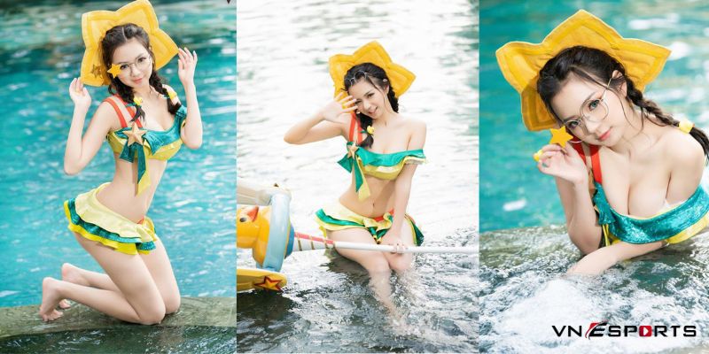 cosplay-lien-quan-annette-tiec-bai-bien2 cosplay liên quân tiệc bãi biển annette