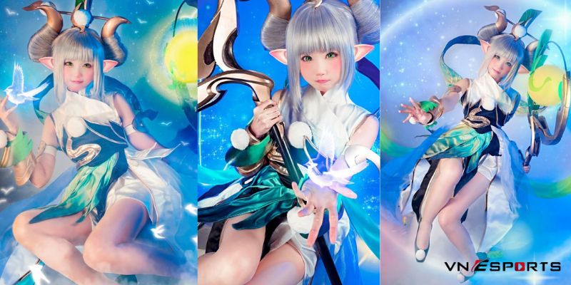 Cosplay tướng Alice tiểu tiên tử liên quân chất ngất