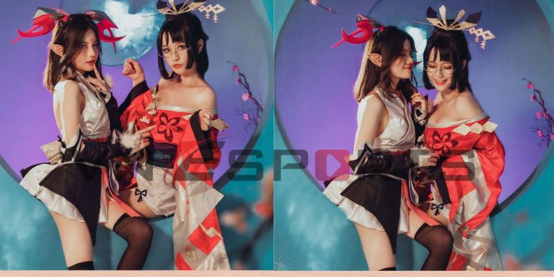 cosplay-lien-quan-veres-kimono-32 Đôi vai trần quyến rũ với màn cosplay liên quân Veres