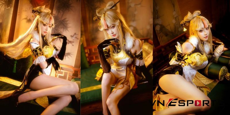 cosplay-ningguang-genshin-impact-10 cosplay Ningguang bởi nữ coser người Trung (7)