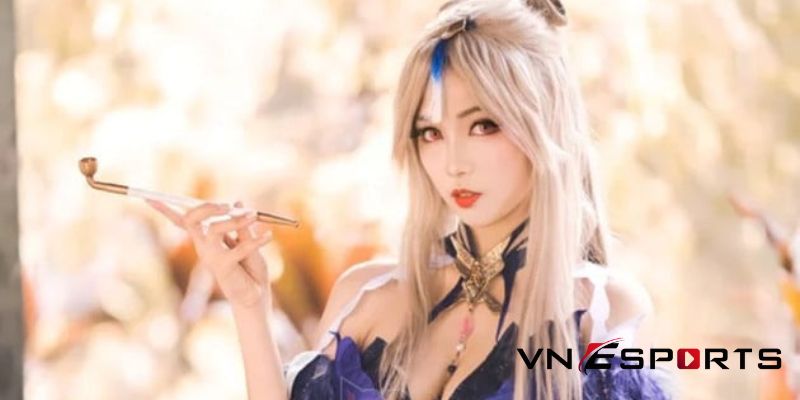 cosplay-ningguang-genshin-impact-2 cosplay Ningguang bởi coser Roxanne Kho (2)