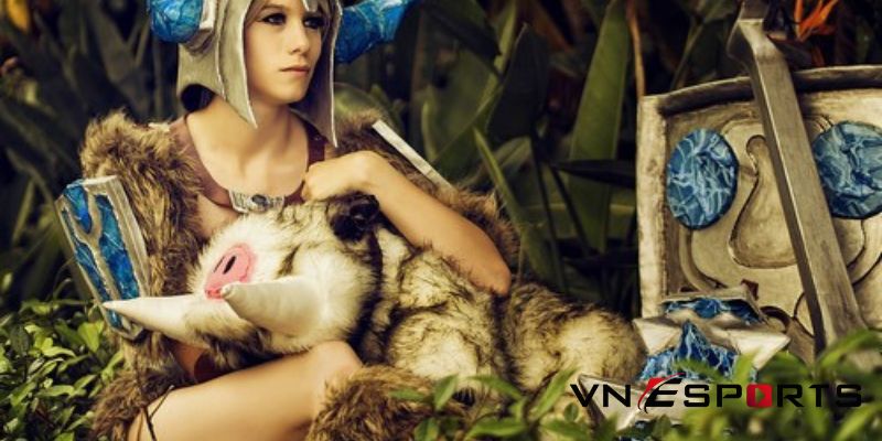 cosplay Sejuani rừng xanh (1)