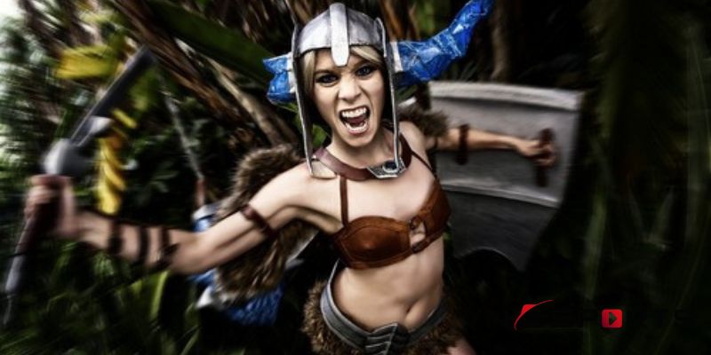 cosplay Sejuani rừng xanh (2)