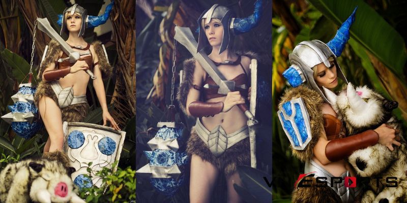 cosplay Sejuani rừng xanh (3)