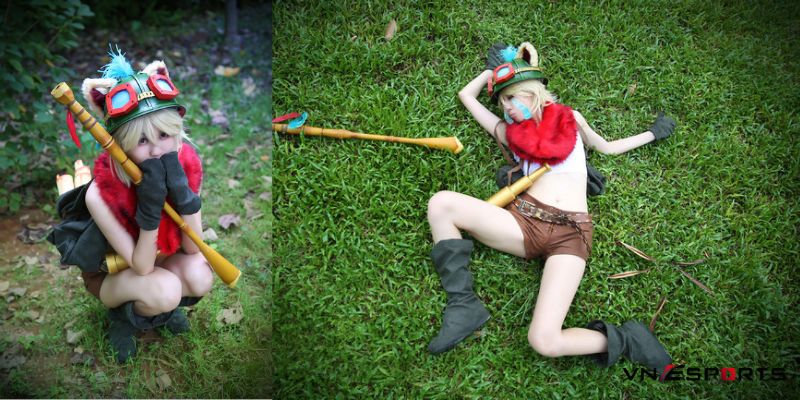 cosplay-teemo-phien-ban-mac-dinh-2 Cosplay Teemo cực dễ thương