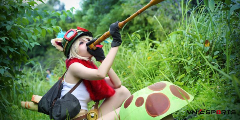 cosplay-teemo-phien-ban-mac-dinh-4 Cosplay tướng Teemo bắn ống tiêu độc