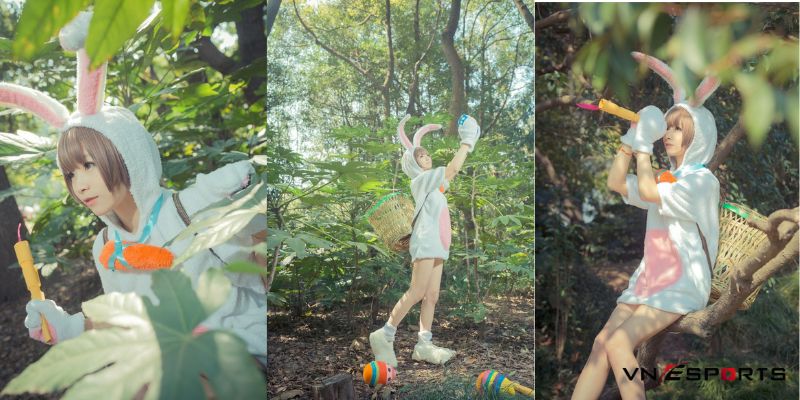 cosplay-tho-phuc-sinh-teemo-2 Cosplay Teemo thỏ phục sinh cùng những quả trứng màu