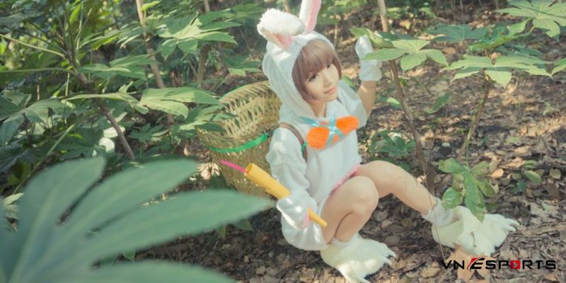 cosplay-tho-phuc-sinh-teemo-3 Cosplay thỏ phục sinh Teemo vô cùng đáng yêu
