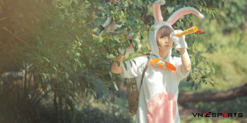 cosplay-tho-phuc-sinh-teemo-5 Cosplay Teemo thỏ phục sinh với ống nhòm