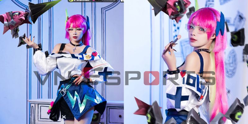 cosplay-veres-phu-thuy-trang-diem-1 cosplay liên quân Veres phù thủy trang điểm