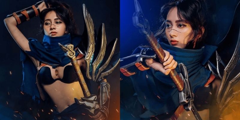 cosplay-yasuo-lien-quan-phien-ban-nu-2 cosplay Yasuo hình tượng nữ giới body chuẩn