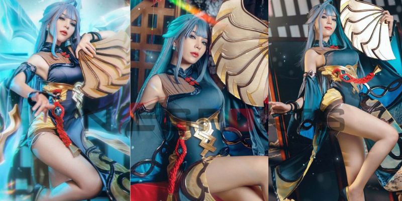 cosplay-yue-coser-thai-lan-1 Cosplay liên quân Yue với đôi chân dài miên man