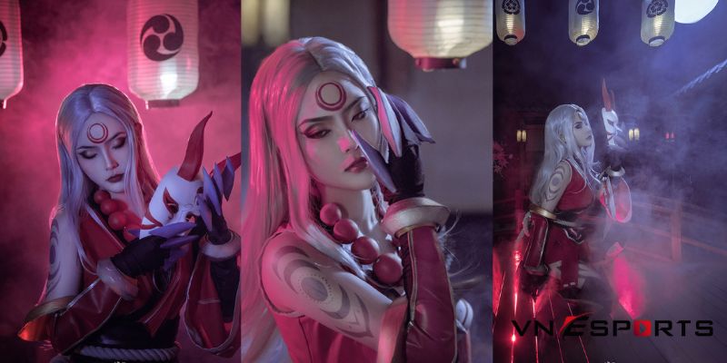 diana-cosplay-huyet-nguyet-2 cosplay Diana huyết nguyệt tạo dáng lạnh lùng