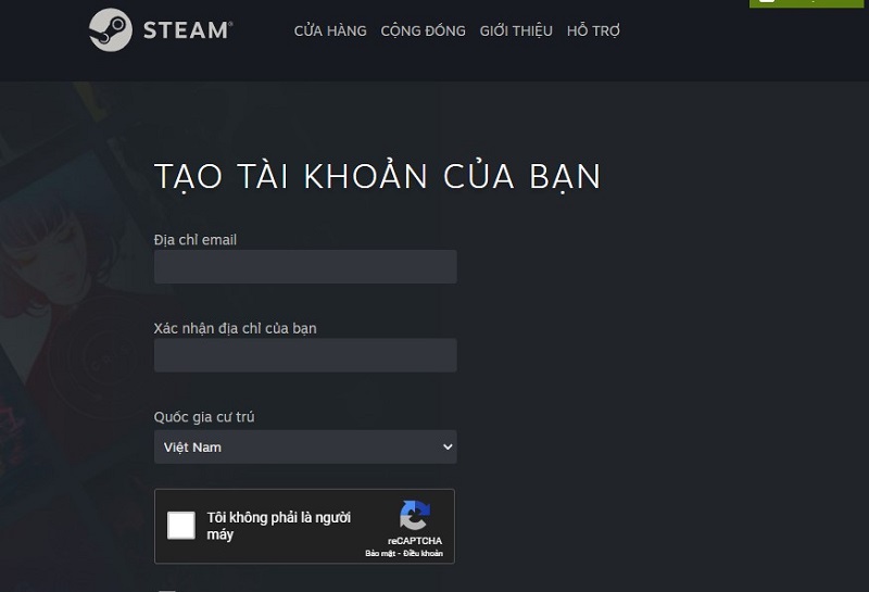 dien-day-du-thong-tin-de-tao-tai-khoan Điền đầy đủ thông tin để tạo tài khoản