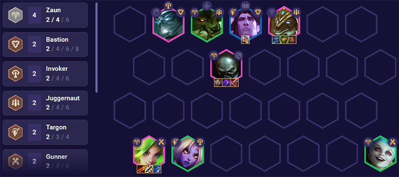 doi-hinh-urgot-zaun-gay-sat-thuong-va-tang-kha-nang-chong-chiu Đội hình Urgot Zaun gây sát thương và tăng khả năng chống chịu