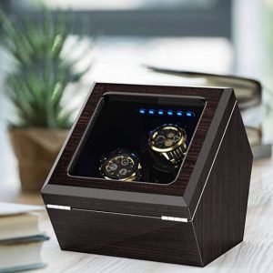 Hộp quay đồng hồ cơ cao cấp INCLAKE cho đồng hồ Rolex