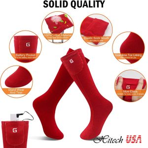 Tất sưởi ấm chân Greensha Electric Heated Socks