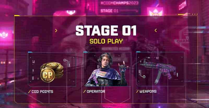 Giải đấu Call of Duty Mobile World Championship 2023