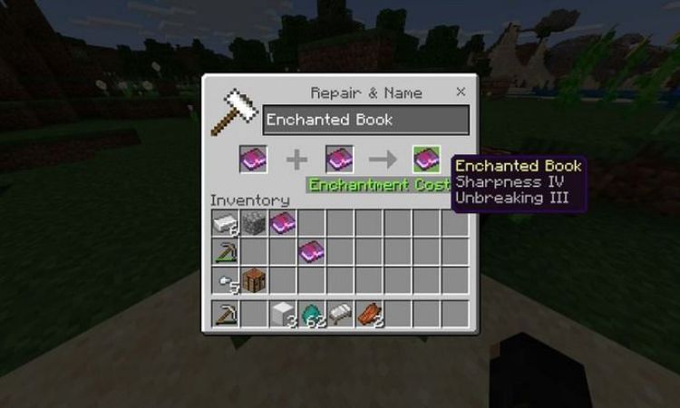 huong-dan-cach-su-dung-sach-phu-phep-trong-minecraft Hướng dẫn cách sử dụng sách phù phép trong Minecraft